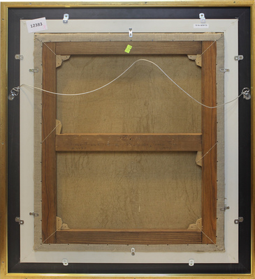 Франк Франц. Утренняя молитва в мечети. Четверо верующих, обративших взор в Мекку 